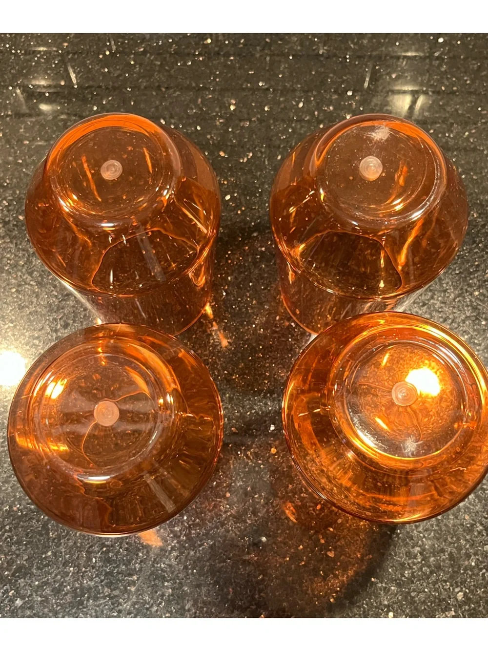 Williams Sonoma Outdoor Stemless Wine Glasses Set of 4 Sol Shatterproof